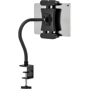 Tablet Stand Holder, Gooseneck iPad Desk Mount for Kitchen, Work Meetings, Video, Tablet Clamp Mount Compatible with iPad mini/Air/Pro, Kindle Fire HD, Galaxy Tabs and All 4.7-13.5" Tablets