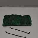 Minidiva Turtle Platform, Floating Turtle Pier Rectangular Terrapin Dock PU Foam Aquarium Float Decor Basque Terrace Climb Brazilian Tortoise (11 x 4.7 x 0.8Inch)