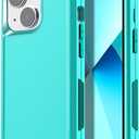 AICase for iPhone 13/iPhone 14,Heavy Duty 3-Layer Rugged Pocket-Friendly Phone Case,Durable Military Grade Protection Shockproof/Drop Proof/Dust-Proof Protective Cover (Light Blue)