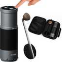 Portable Electric Coffee Grinder, Conical Burr Coffee Grinder Dual Mode Manual & Electric Grinder Manual with Adjustable Grind Settings, Hand Bean Grinder for RV, Hiking, Office