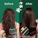 Infrared Thermal Brush 2-in-1 Curling Straightening Round Brush 1.5 Inch Heated Round Brush 6 Heat Settings Dual Voltage Styler Sleek Shiny Results Salon Styler Women Gifts Pink