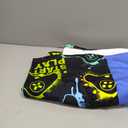 Video Gamer Boys Beach Towel with Hoodie for Kids Toddlers Age 4-8,Game Controller Black Bath Towels Shower Wrap for Boys, Hooded Poncho Beach Blanket for Pool Swimming Wearable Bath Towel for Child (30'' X 50'')