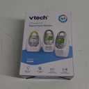 VTech DM221-2 Audio Baby Monitor with up to 1,000 ft of Range, Vibrating Sound-Alert, Talk Back Intercom, Night Light Loop & Two Parent Units, White