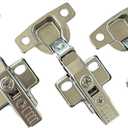 NELI Set of Hinges (New) with softclose for Pax (Like KOMPLEMENT Hinges) (NELI 3er-Set)