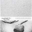 Glitter Cardstock 8.5 x 11 - Shed-Free Sparkly Craft Paper for Scrapbooks, Card Making, DIY Art Projects - 20 Sheets, 85lb Heavyweight, 230 GSM, Platinum