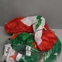 Leyndo 2 Pcs 6 ft Candy Cane Christmas Inflatables Decoration Inflatables Xmas Candy Cane Stacking Signs Built in LEDs Lighted Blow up Giant Merry Christmas for Holiday Party Yard Garden Lawn Decor