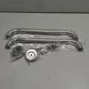 Grab Bars for Shower, 2 Pack 16-Inch Anti Slip Shower Handles for Elderly, Safety Shower Grab Bar, Stainless Steel Handicap Grab Bars for Bathroom (Polished Nickel 1" Diameter)