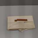 DIMJ Closet Organizers and Storage - Foldable Storage Bins with Drawers Fabric Stackable Storage Drawers with Clear Window,Fabric Clothes Organizers and Storage Drawers for Closet, 6-Pack, Beige