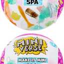 MGA's Miniverse Make It Mini Spa (2 Pack), Mini Collectibles, Mystery Blind Packaging, DIY, Really Works, Real Spa Products, Collectors, 8+
