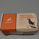 AUROTH Dog Harness and Leash Set, Soft Padded Service Dog Vest with 5.25FT Dog Leash, No Choke, Easy On Pet Vest, Adjustable Reflective No Pull Pet Vest Medium Sized Dog, Easy Walking and Training