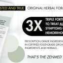 ZENMED Ziro - 2 oz Natural Herbal Cream with Organic Ingredients of Hemorrhoids Formula