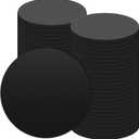 Haull 50 Pcs Billiard Pool Table Leg Shims 3" Diameter Rubber Pool Table Leveler kit Shims Foot Pads (0.2 Inch Thick)