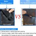 befen Genuine Leather Small Crossbody Bags for Women Cell Phone Bag Cross Body Purses,Silver Zipper
