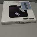 Wyze Smart Scale X - Digital Bathroom Scale for Body Weight, BMI, Body Fat, Muscle Mass, Heart Rate Monitor | Sync with Health Apps | for People, Baby & Pet, 400 lbs (Black)