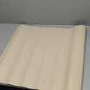 YSAGi Leather Desk Protector, Office Mat, Large Mouse Mat, Non-Slip PU Leather Blotter, Laptop Pad, Waterproof Writing Pad for Office and Home (Eggshell, 47.2" x 23.6")