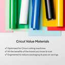 Cricut® All-in-One Materials & Accessories Bundle - Includes Vinyl, Iron-On HTV, Sticker Paper, Printable HTV, Tools, Mats, Pens, & More