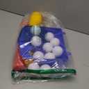 Fun Kids T-Ball Set/Tee Ball - Toddlers and Kids Adjustable Batting Tee Game W/ 10 Balls. Develops and Improves Baseball, Softball, Skills - Sports Toy for Boys and Girls, Children All Ages