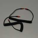 iPhone Charger Cable 6FT for Car, Coiled Lightning Cable [Apple MFi Certified] 2 Pack 6 Feet Lightning Cord Compatible with iPhone14 13/12/11 Pro Max/XS MAX/XR/XS/X/8/7/Plus/6S iPad/iPod - Black