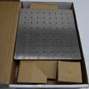 Delta Faucet 10-inch Raincan Shower Head and Hand Held Shower Combo, Brushed Nickel Square Shower Head, Rainfall Shower Head, Hand Shower, 1.75 GPM Flow Rate, Spotshield Brushed Nickel 75527-SN (Stainless)