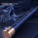 IPX7 Waterproof Sonicare Electric Toothbrush, 2-Hour Fast Charge with Intelligent Time Reminder, 5 Modes, 8 Brush Heads, Travel, Indoor, Outdoor, Blue