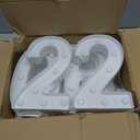 Graduation Decorations 2026 Deals-8 LED Long Marquee Light Up Letters 'Grad 2026' - Graduation Party Decor for Kindergarten Preschool High School College Graduation