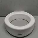 Carex Toilet Seat Riser, Elongated Raised Toilet Seat Adds 3.5 inches to Toilet Height, for Assistance Bending or Sitting, 300 Pound Weight Capacity Toilet Riser