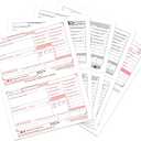 W2 Forms 2024, 6 Part Tax Forms, 25 Employee Kit of Laser Forms Designed for QuickBooks and Accounting Software