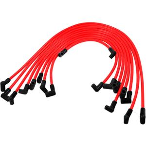 10mm High Performance Spark Plug Wire Sets Compatible with HEI BBC SBC 350 454 383 (SP09)