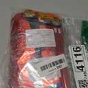 Fire Balloon Garland Arch Kit, 144pcs Red Yellow Chrome Gold Balloons with Fire Truck Foil Balloons for Fireman Party Supplies Birthday Firefighter Rescue Themed Party Decoration (Fire)