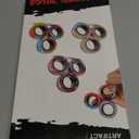 12Pcs Magnetic Rings Fidget Toys Spinner Set Valentines Day Easter Basket Stuffers for Kids Party Favors,Finger Magnet Rings Endless Hours of Fun ADHD Stress Relief Fidget Spinners for Birthday Adults