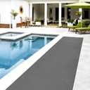 Drainage Non Slip Flooring Mat, 3x10 Ft Commercial Floor Mat Anti-Fatigue Rubber Matting H-Shaped Drain Floor Mat Roll, for Garage Restaurant Swimming Pool Patio Bathroom Washroom Wet Area