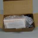 OCT17 Wooden Wood Clock, New Version LED Alarm Digital Desk Clock Adjustable Brightness, Alarm Time, Displays Time Date Temperature - White