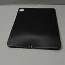 Case for iPad Pro 13 Inch M4 (2024 Model, 7th Generation), [Lightweight + Protective] Shockproof Soft Ultra Slim Cover, Black