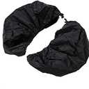 ONETK Waterproof Saddlebag Speaker Audio Lid Bras/ Lid Covers fits for Harley Davidson Touring Electra Glide Road Glide Street Glide Road King models 1994-2020, Black