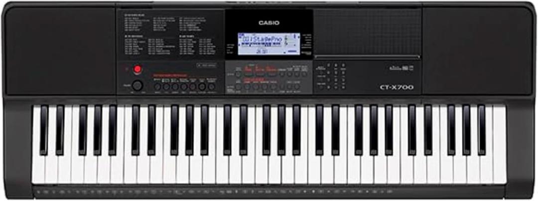Casio CT-X700  Portable 61-Key Keyboard | 600 Tones, 195 Rhythms, and AiX Sound Engine | Perfect for Any Musician