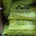 Stardust Spill Products Universal Spill Kit – OSHA Compliant Solution for Vehicles, Industrial, & Restaurant Use, Emergency Response Chemical, Water, & Bodily Fluid Cleanup, 12-Pack