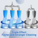 Triple Turbo Nozzle Pressure Washer, 360 Rotating Turbo Nozzle with 1/4" Quick Connector, 2.0 Orifice 3-in-1 Turbo Nozzle, 4000 PSI