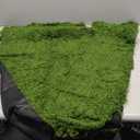 Fake Moss Table Runner for Crafts 19.68×78.74 inch Artificial Moss Sheet Roll Waterproof Carpet Blanket for Wall Roof Garden Wedding Birthday Party Table Decoration (Green)
