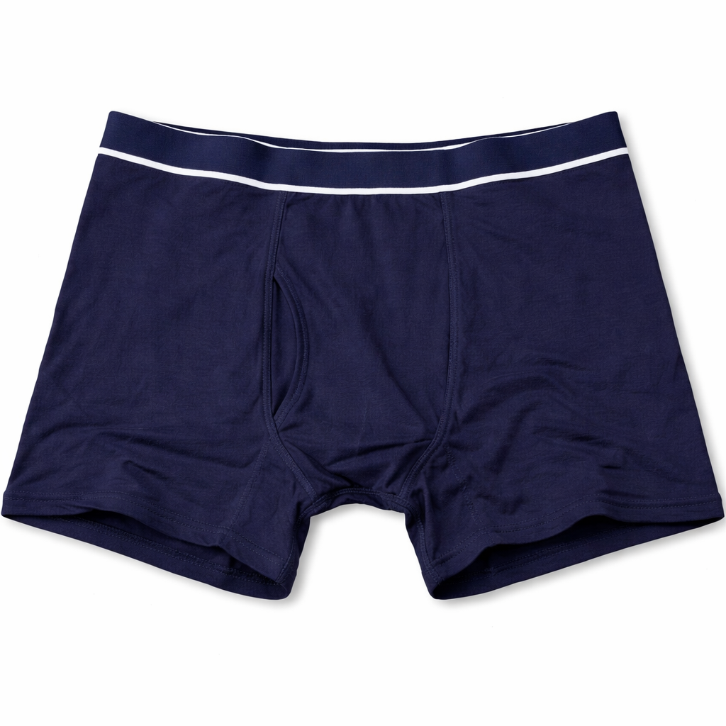 Mens Washable Incontinence Underwear, 2.3 oz Absorbency Reusable Leak Proof Odor Control Trunks 3 Pack(Dark Gray, 3XL)