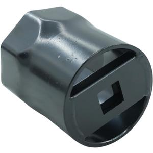 2-7/8-Inch 8 Point Wheel Bearing Locknut Socket, 3/4-Inch Drive, for Axle Nut Socket, Remove and Install Wheel Bearing Nuts, Carbon Steel, Powder-Coated (2-7/8" 8PT, 3/4" Drive)