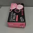 SwiftGrip Pink Nitrile Gloves, 3-mil, Industrial Gloves Disposable Latex Free, for Cleaning & Esthetician, Rubber Powder-Free, 100-ct Box (X-Large)