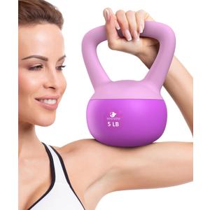 Soft Kettlebells, Serenilite Kettlebell Sets, Kettle Bell Sets for Women & Men, Safe Strength Training Kettlebells, Kettlebell Weights for Home Workouts & More, 