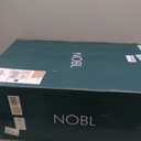 Nobl Travel Zipperless Check in Suitcase - Aluminum Frame, TSA Locks, Beige, Large