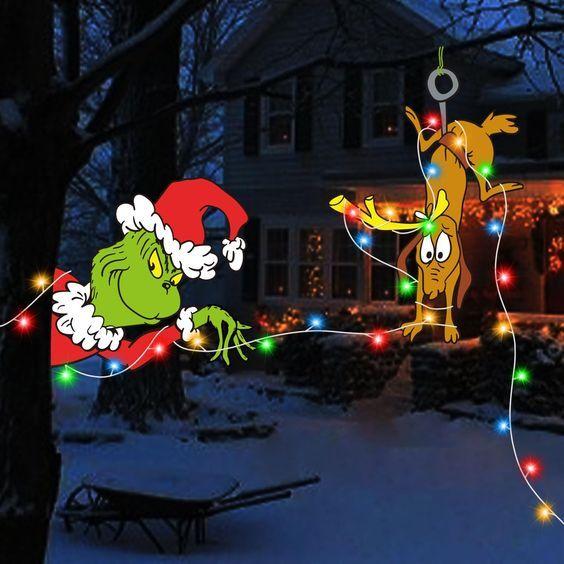 Gygot 3 Pcs Christmas Yard Garden Lawn