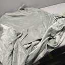 Bedding Fitted Sheet Short Queen, Fitted Sheet 1 Piece 0.8-4 Inch Deep Pocket Solid Color Cotton Fitted Bed Sheet Easy Care Fade Resistant Bedding, Light Grey, 59"x 75"x 4"