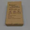 Hrensaw Small Weatherproof Electrical Connection Box(Inner 5.5 x 3 x 2.2inch),Outdoor Electrical Box,Waterproof Extension Cord Covers for Plug, Extension Cables, Holiday Lights,Grey