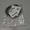 Bike Lock Cable, 30-inch Combination Lock, 4-Digit Resettable, Black