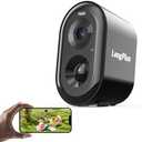 LongPlus Security Cameras Wireless Outdoor Camera Wireless Camera for Home Security, 2K Battery Powered WiFi Cameras with AI Motion Detection, 2-Way Talk, Cloud/SD Storage