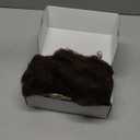 70s Afro Kinky Curly Wig For Women, Dark Brown, Synthetic Fibers, Soft, Bouncy, No Shedding, Adjustable Straps