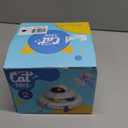 Interactive Cat Toys for Indoor Cats,4-in-1 Automatic Kitten Toy,Motion Activated Electronic Fluttering Butterfly,Track Balls, Moving Feather Toys for All Breeds,USB Rechargeable (White)